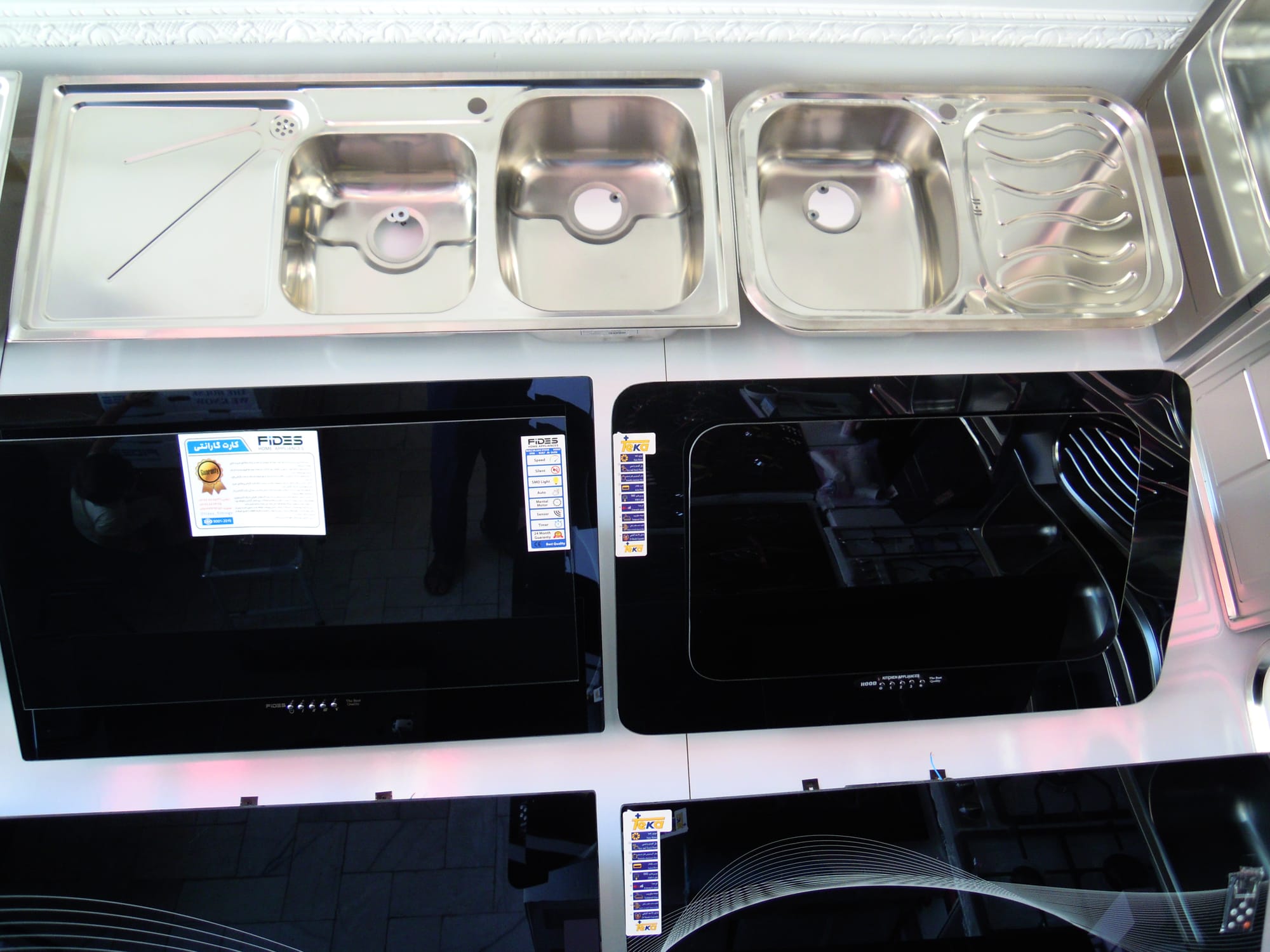 تجهیزات آشپزخانه هود و سینک مولایی