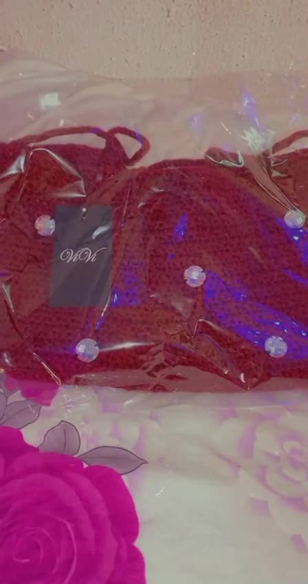 Yarn bags, in a variety of shapes, colours, and configurations