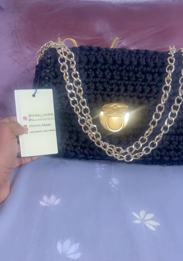 Yarn bags, in a variety of shapes, colours, and configurations