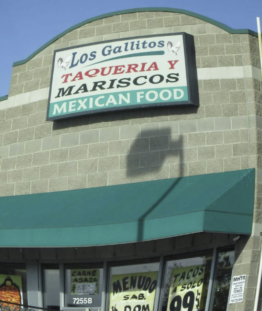 (Thursday) in the parking lot of the old 7-11 (Commerce City)