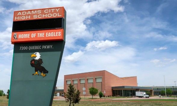 Lunch at Adams City High School (Commerce City)