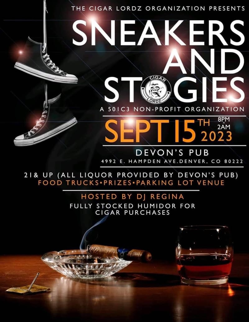 (FRIDAY) SNEAKER & STOGIES WITH SMOKE N BYRDZ