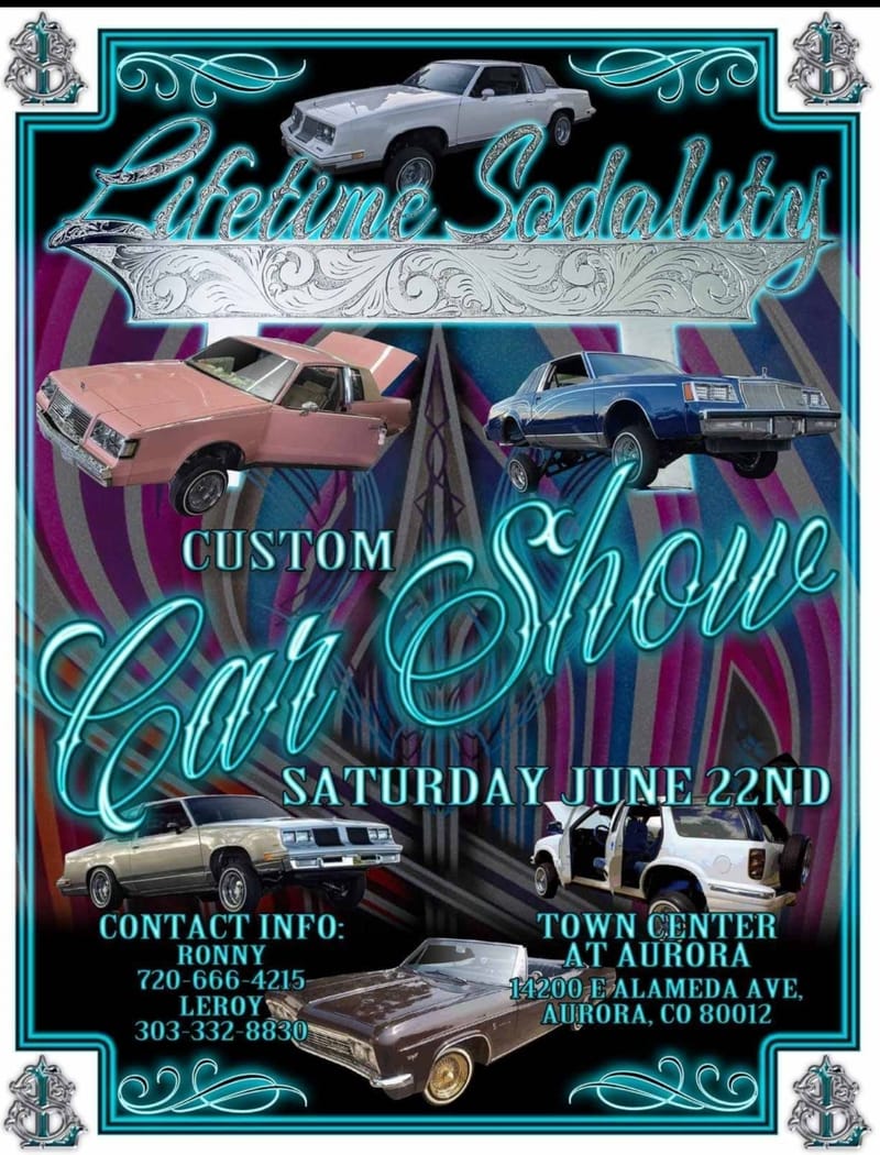 (SATURDAY) CUSTOM CAR SHOW (AURORA)