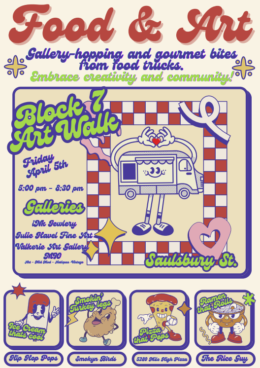 (Friday) Food and Art (Lakewood)