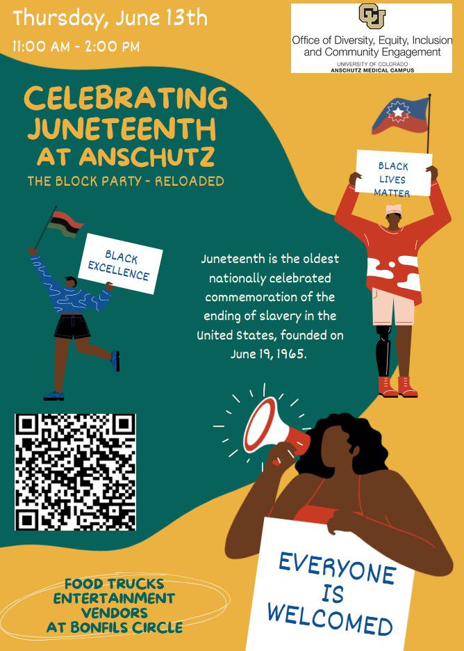 (THURSDAY) Juneteenth - Anschutz Medical Campus (Aurora Colorado)