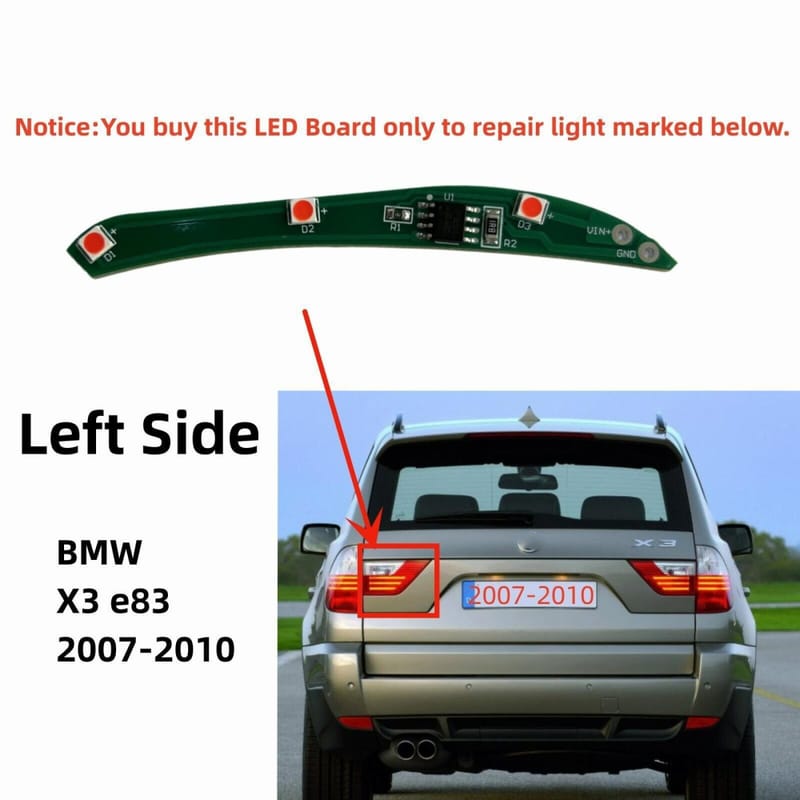 thumbnail image 2 of LUXLED Premium Interior LED Kit For BMW X3 E83 – 13 SMD White Bulbs, 6000K, Error Free Canbus 2 of 6