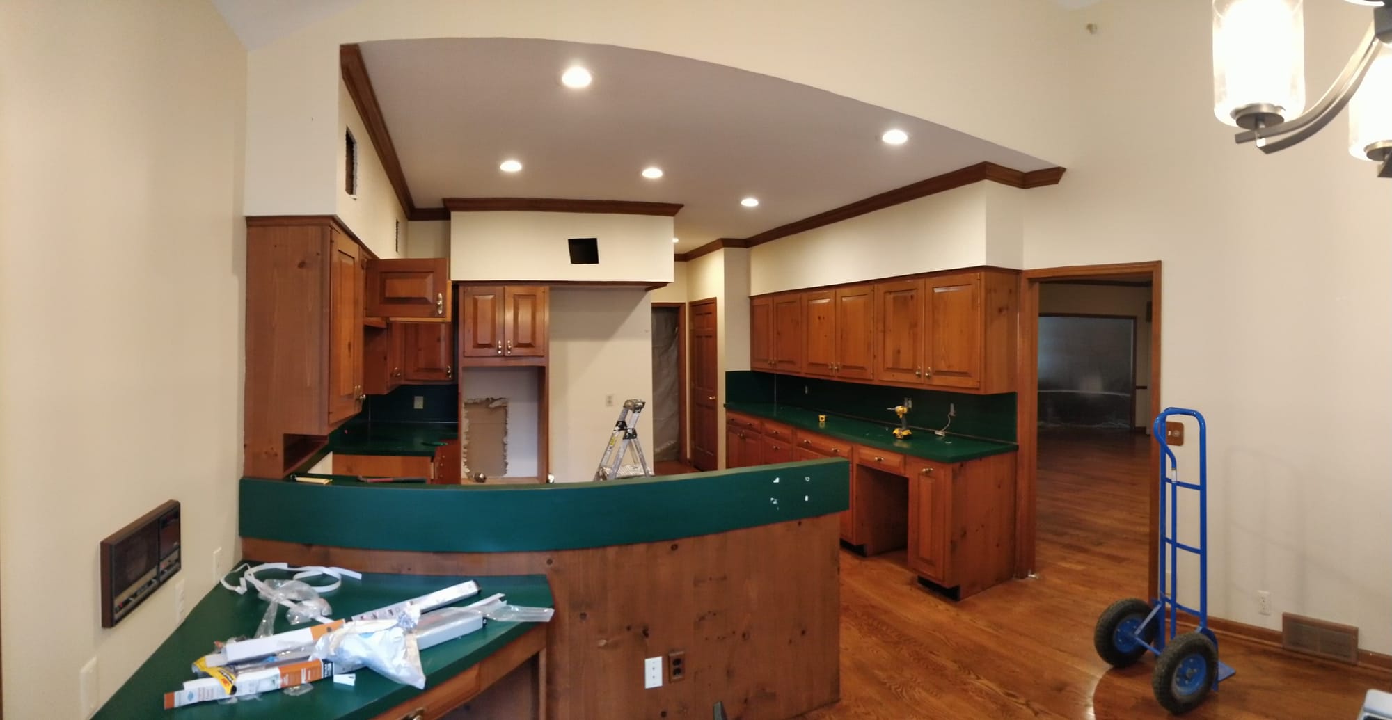 Kitchen before remodel