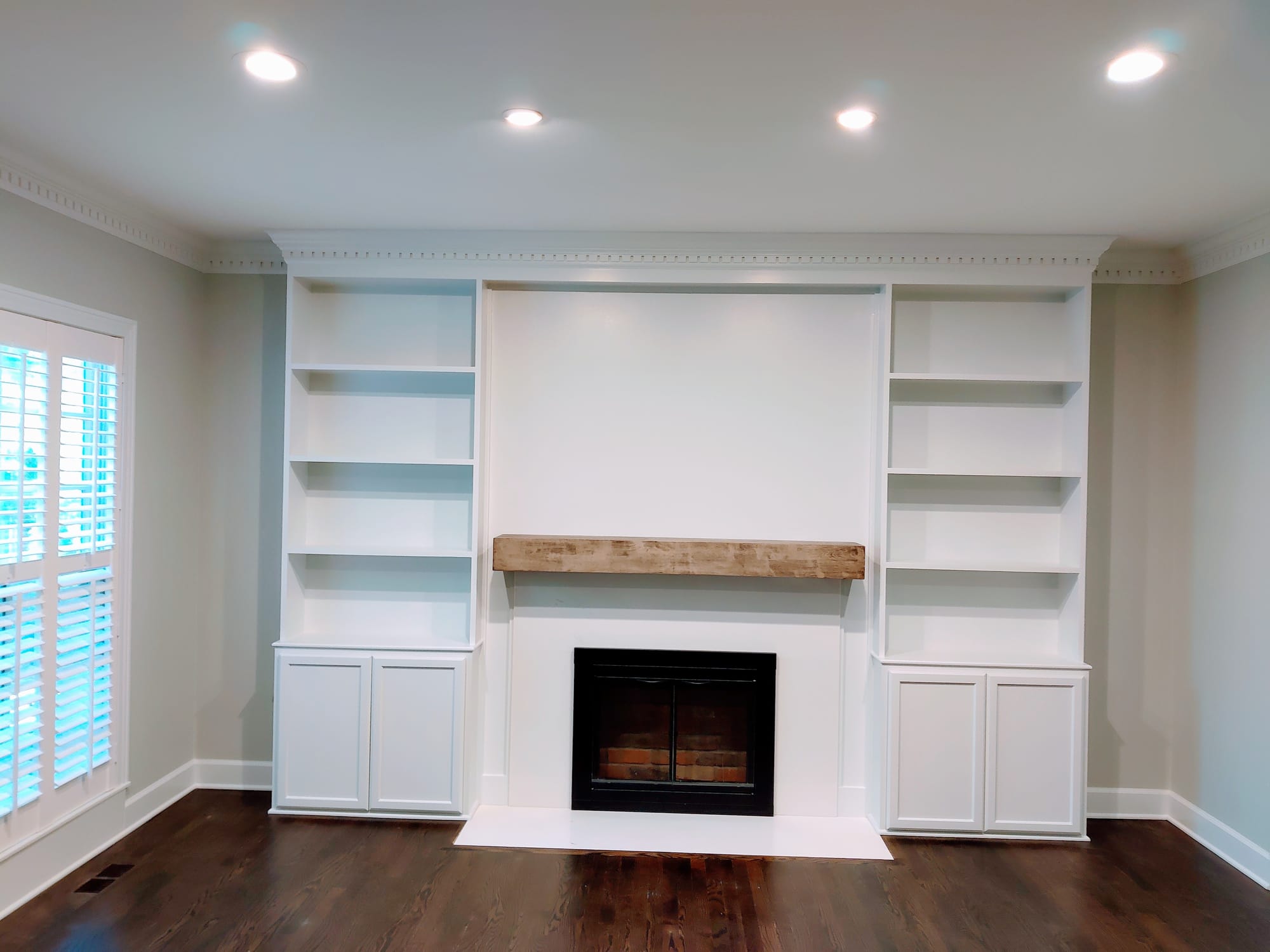 Family room built-in