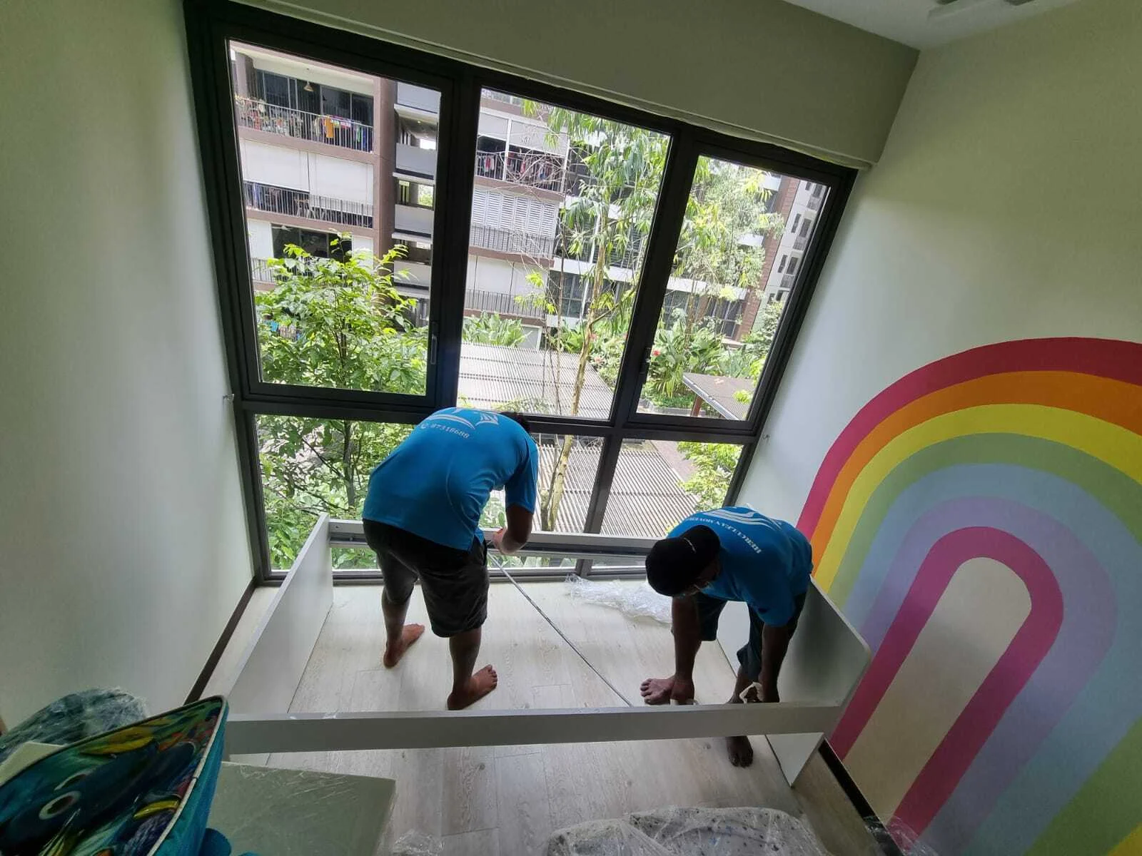 taking apart children bed