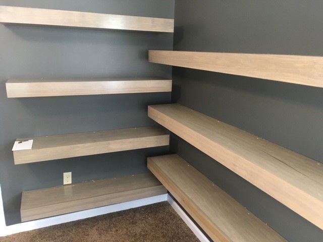 floating shelves