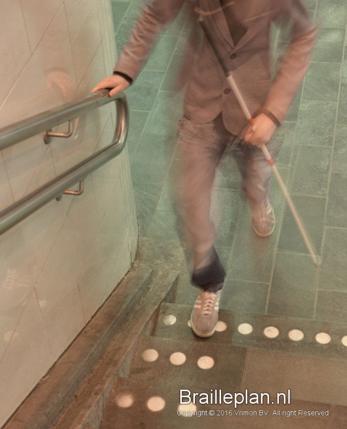 Braille leuningbordjes