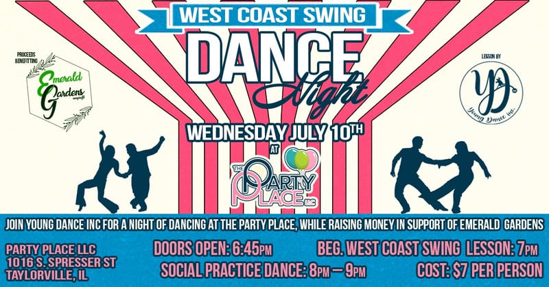 West Coast Swing Dance Night Fundraiser