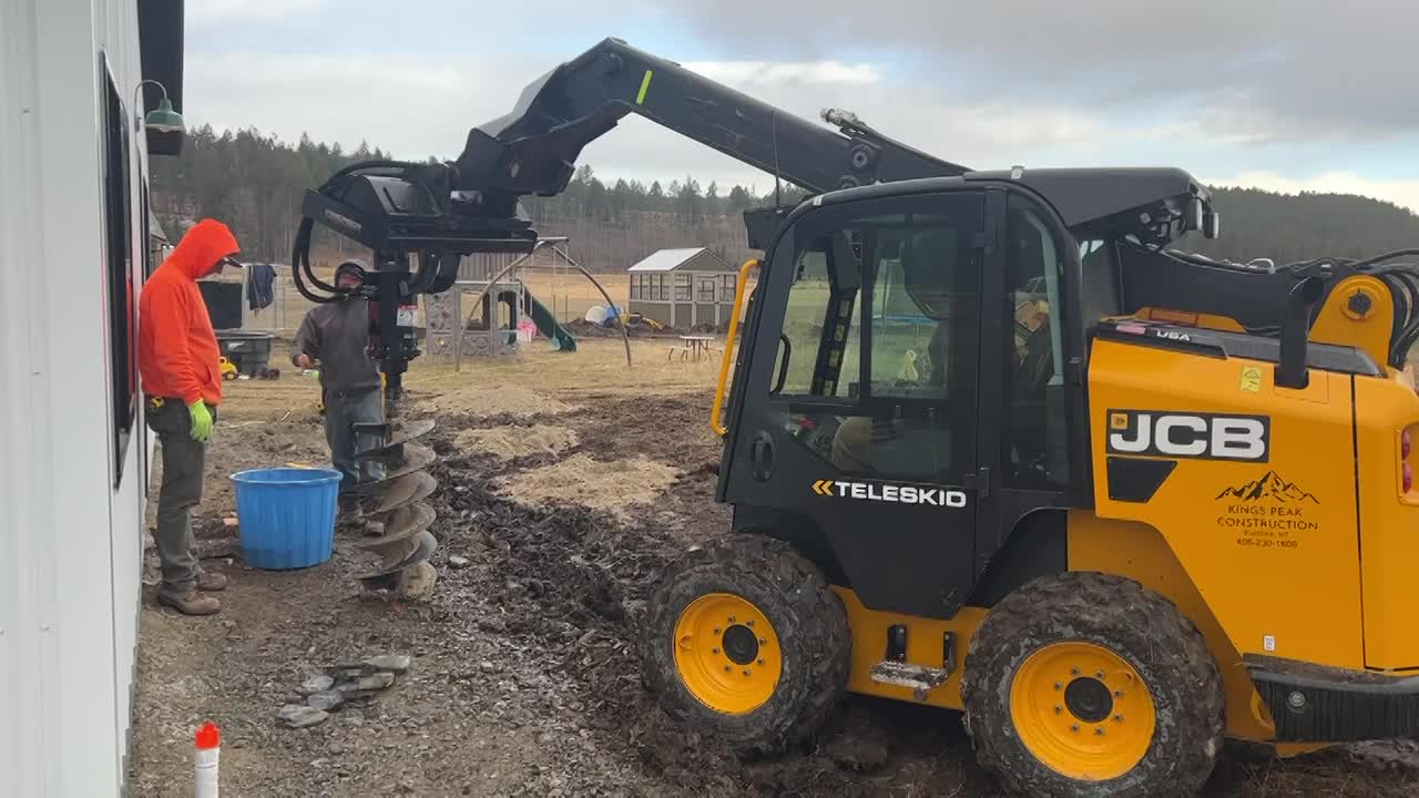 Auguring for Sonotubes  