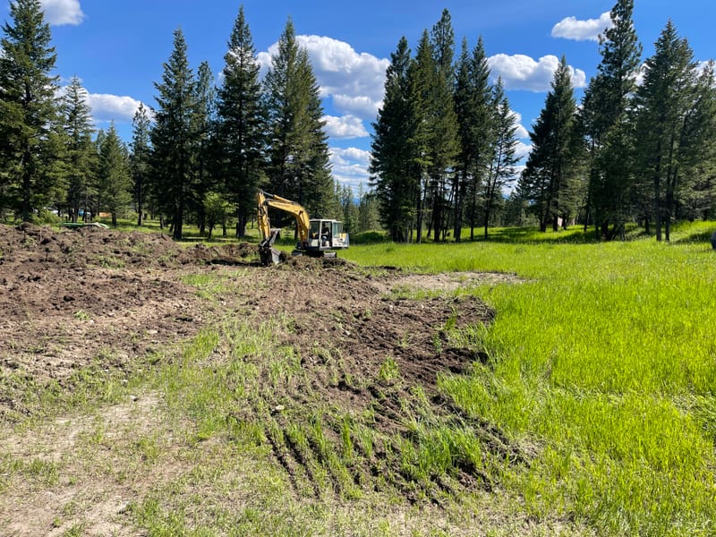 48' x 80' Shop Site Prep