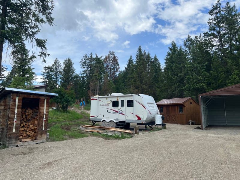 20' x 21' Versa Tub Kit Carport & Gravel work