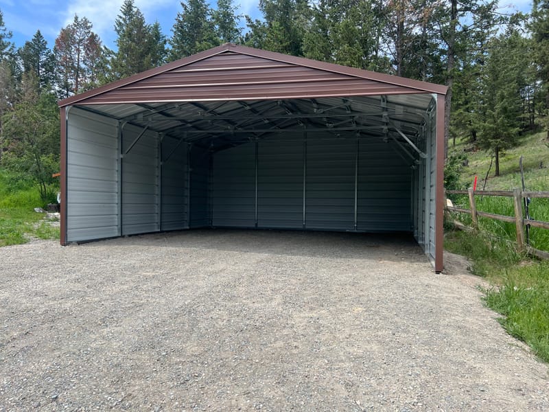 20' x 21' Versa Tub Kit Carport & Gravel work