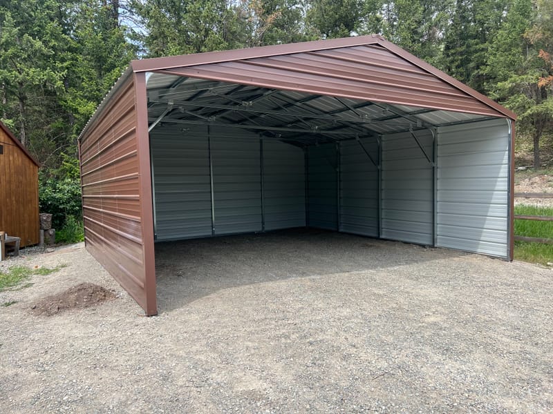 20' x 21' Versa Tub Kit Carport & Gravel work