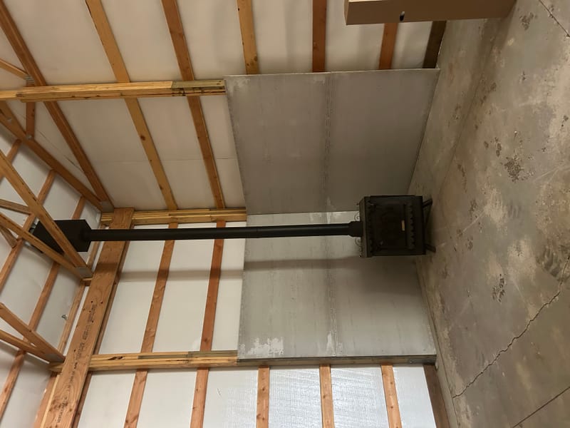 48'x34'x16' Shop with 12'x48' Lean to