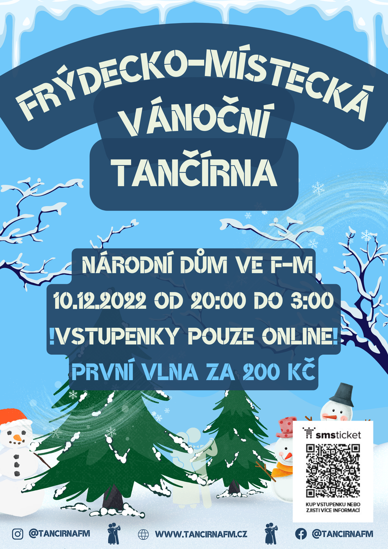Frýdecko-Místecká Vánoční Tančírna 2022