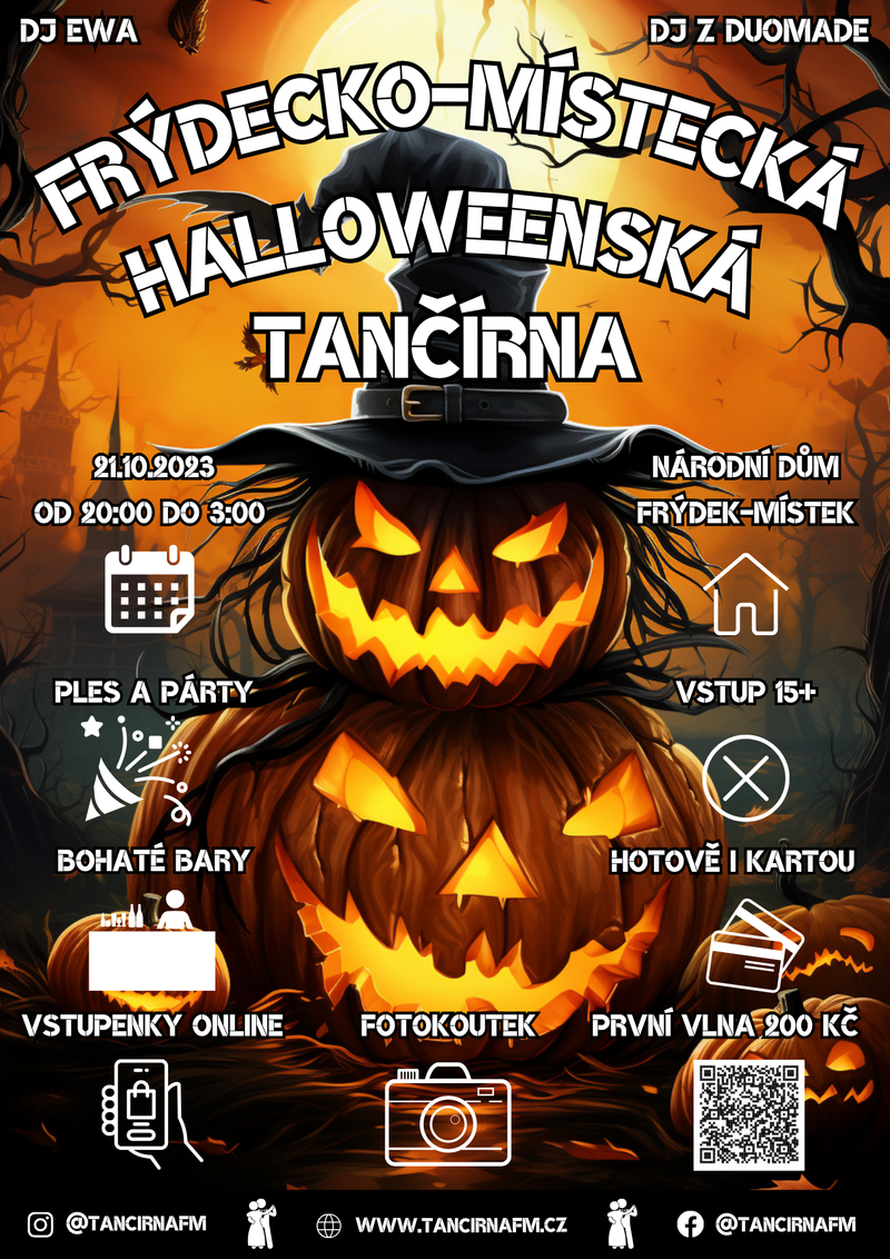 Frýdecko-Místecká Halloweenská Tančírna 2023