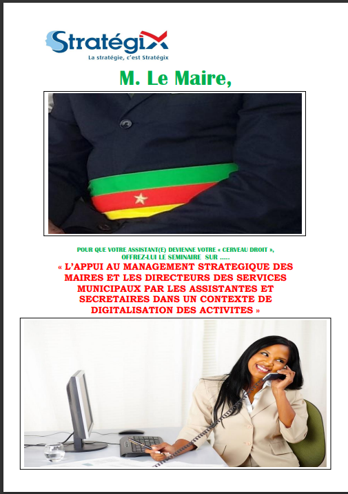 L’APPUI AU MANAGEMENT STRATEGIQUE DES MAIRES ET LES DIRECTEURS DES SERVICES MUNICIPAUX PAR LES ASSISTANTES ET SECRETAIRES DANS UN CONTEXTE DE DIGITALISATION DES ACTIVITES