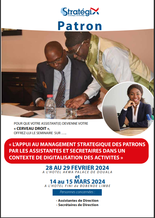 MANAGEMENT STRATEGIQUE DES PATRONS PAR LES ASSISTANTES ET SECRETAIRES DANS UN CONTEXTE DE DIGITALISATION DES ACTIVITES