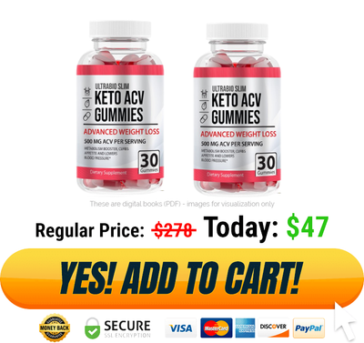 Ultrabio Slim Keto ACV Gummies (SCAM or HOAX) I Used And…The Best ACV GUMMIES? image
