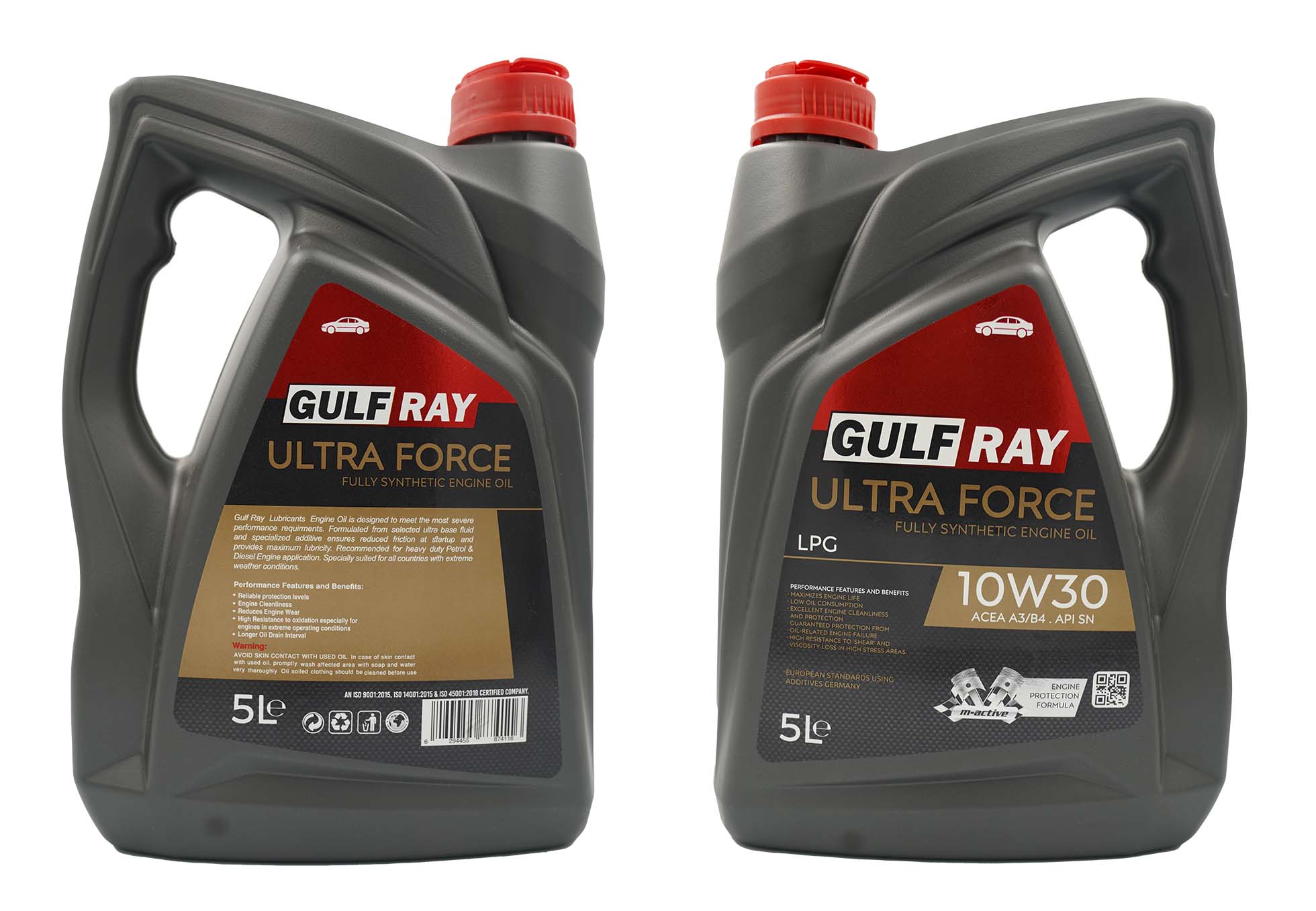 GULF RAY™ Power 10W-30, API :SN, Fully Synthetic