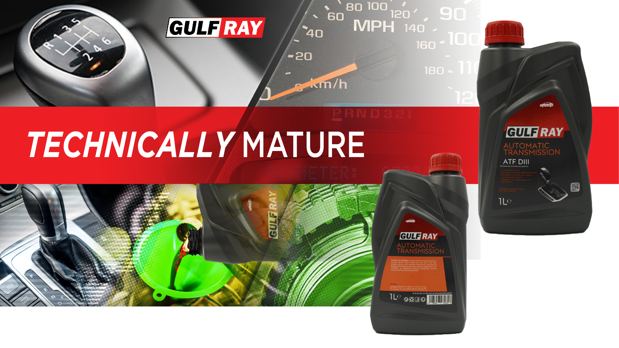 Automatic transmission fluids GULF RAY™