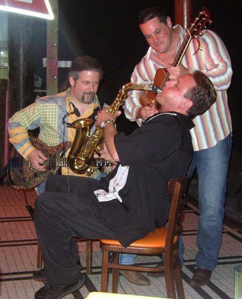 Jamming in the crowd at Margaritaville Cafe', Key West