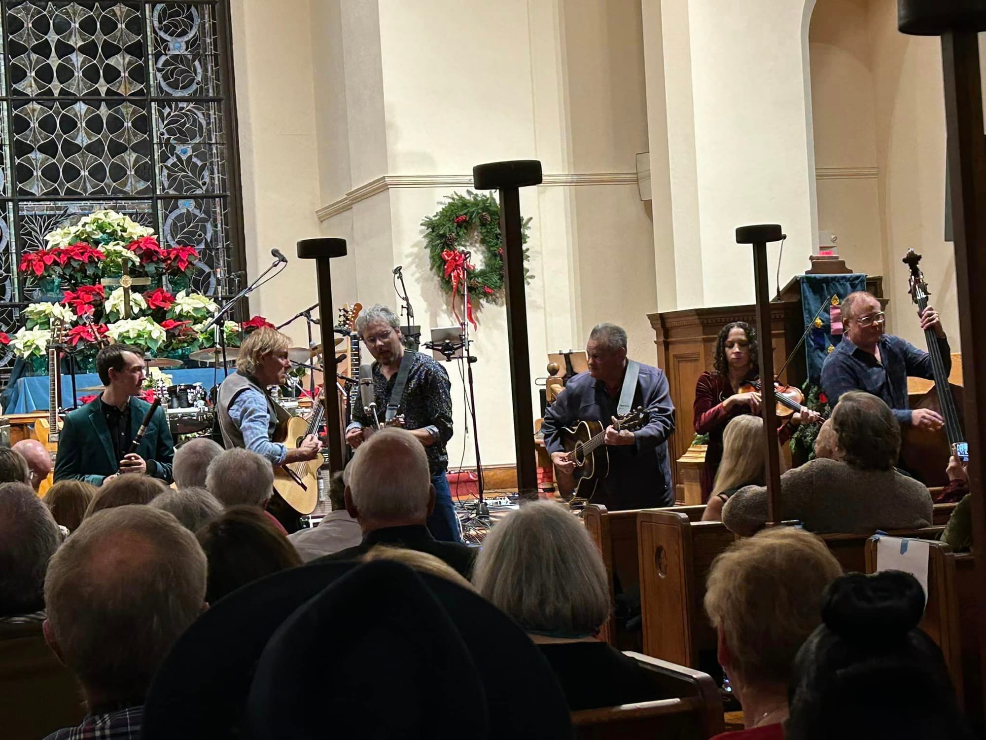 Peter Mayer's Stars and Promises Christmas concert, Cambridge Ma., Dec.,2023