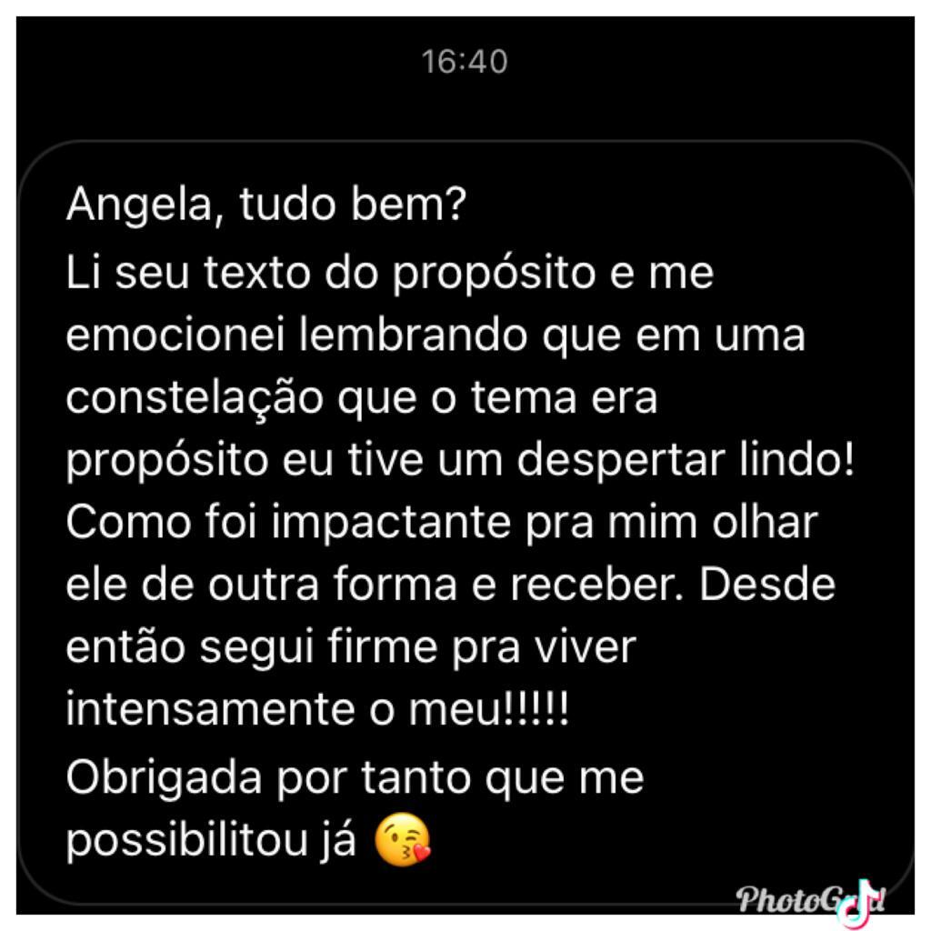 Depoimento enviado