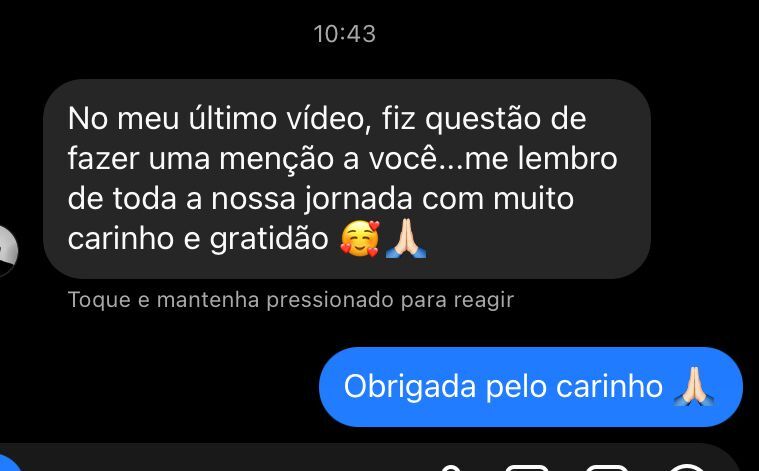 Depoimento Enviado