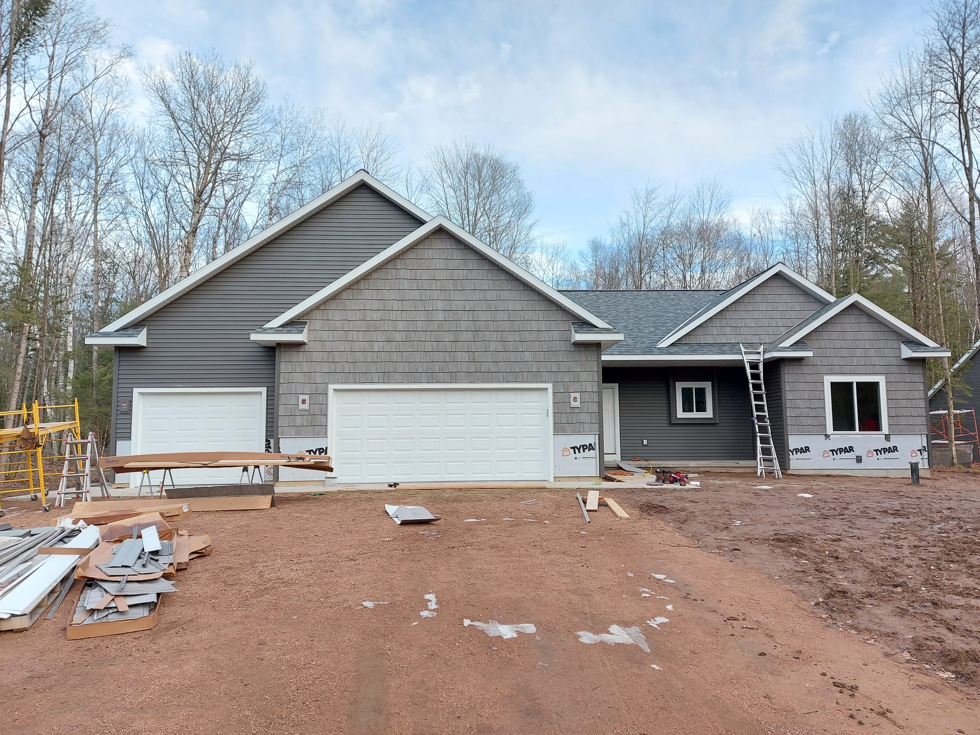 New construction siding