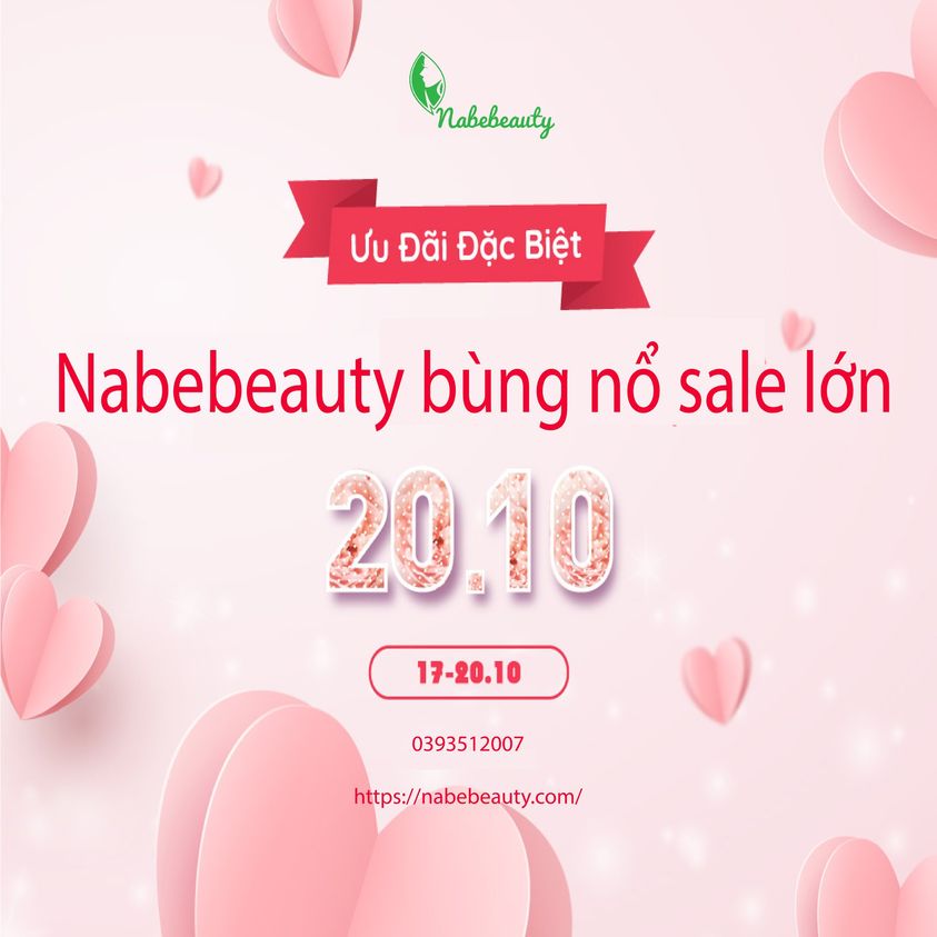 Nabebeauty bình nổ sale lớn