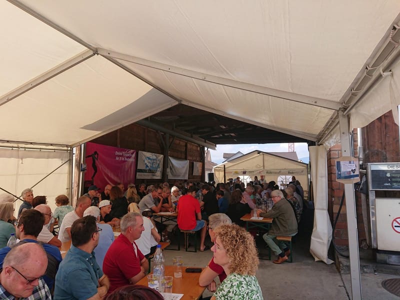 Gottesdienst an der Kilbi Rebstein