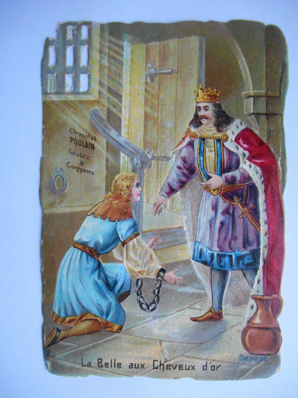 Chocolat Poulain: Belle aux cheveux d'or 2 (image)