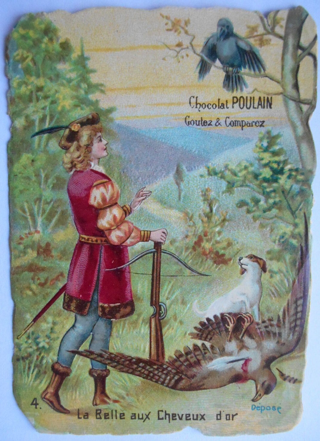 Chocolat Poulain: Belle aux cheveux d'or 4 (image)