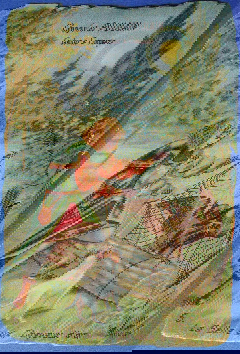 Chocolat Poulain: Belle aux cheveux d'or 6 (image)