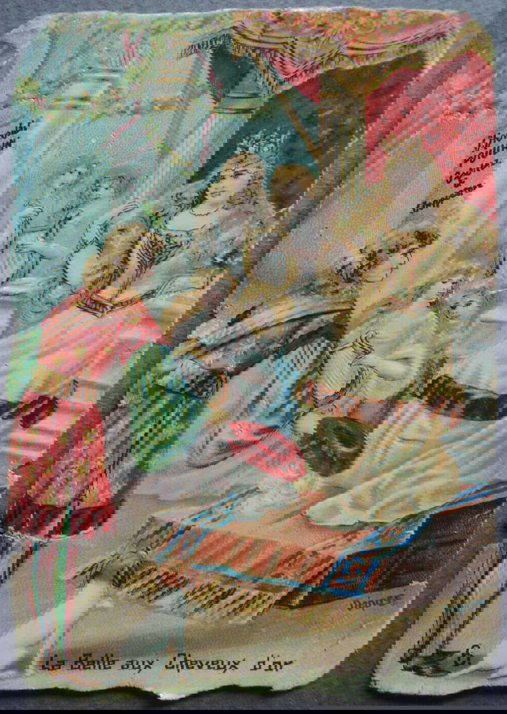 Chocolat Poulain: Belle aux cheveux d'or 6 (image)