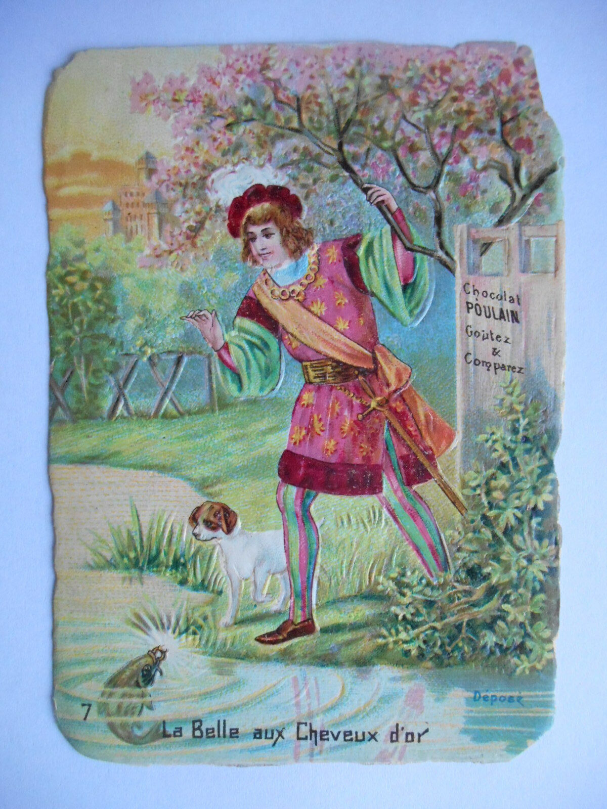 Chocolat Poulain: Belle aux cheveux d'or 7 (image)