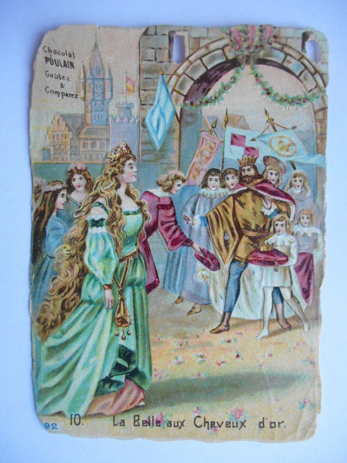 Chocolat Poulain: Belle aux cheveux d'or 10 (image)