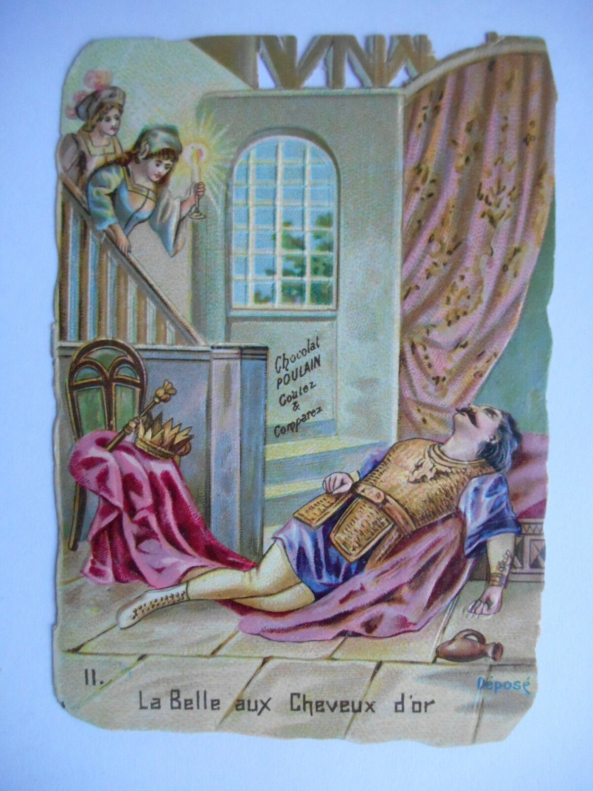 Chocolat Poulain: Belle aux cheveux d'or 11 (image)