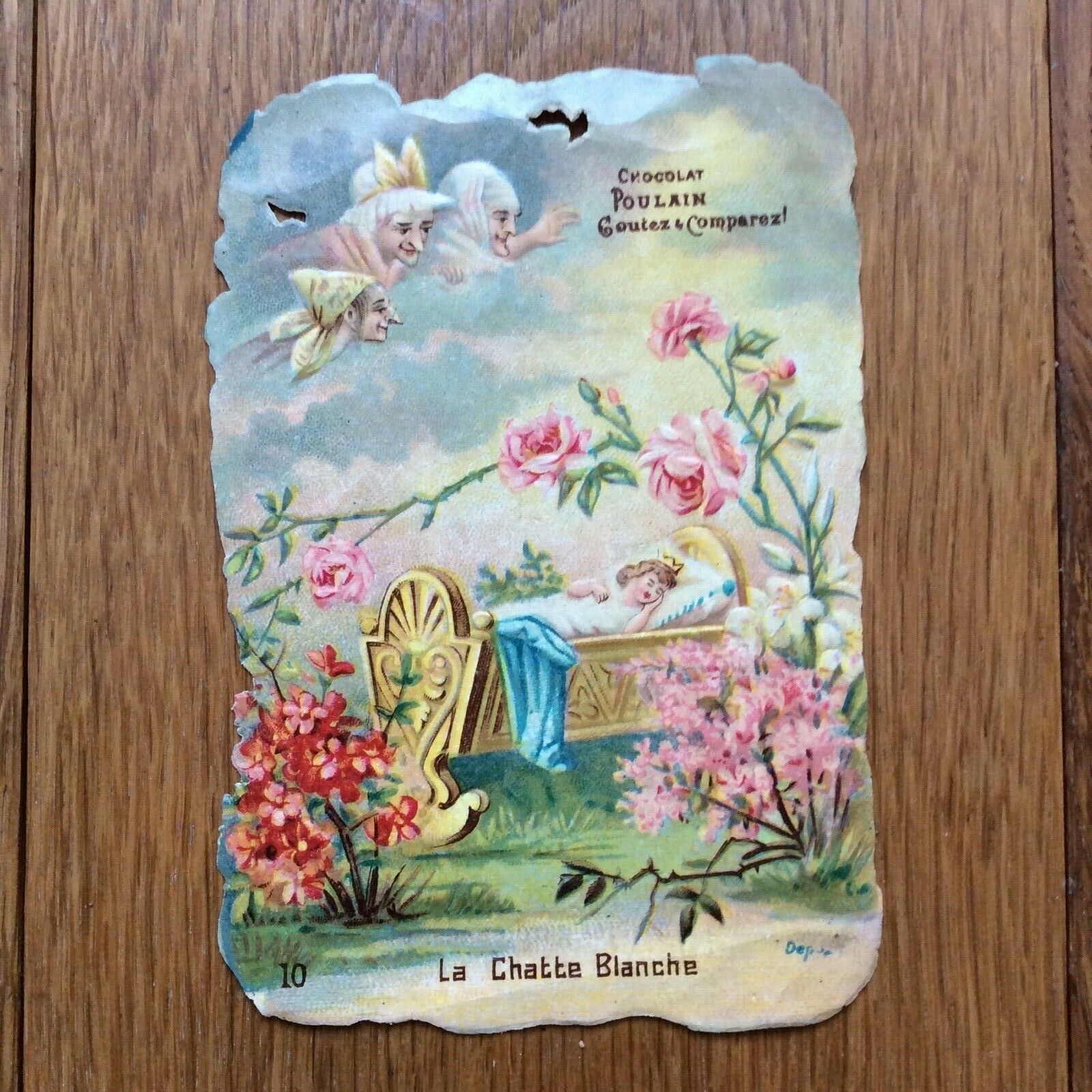 Chocolat Poulain: La Chatte Blanche 10 (image)