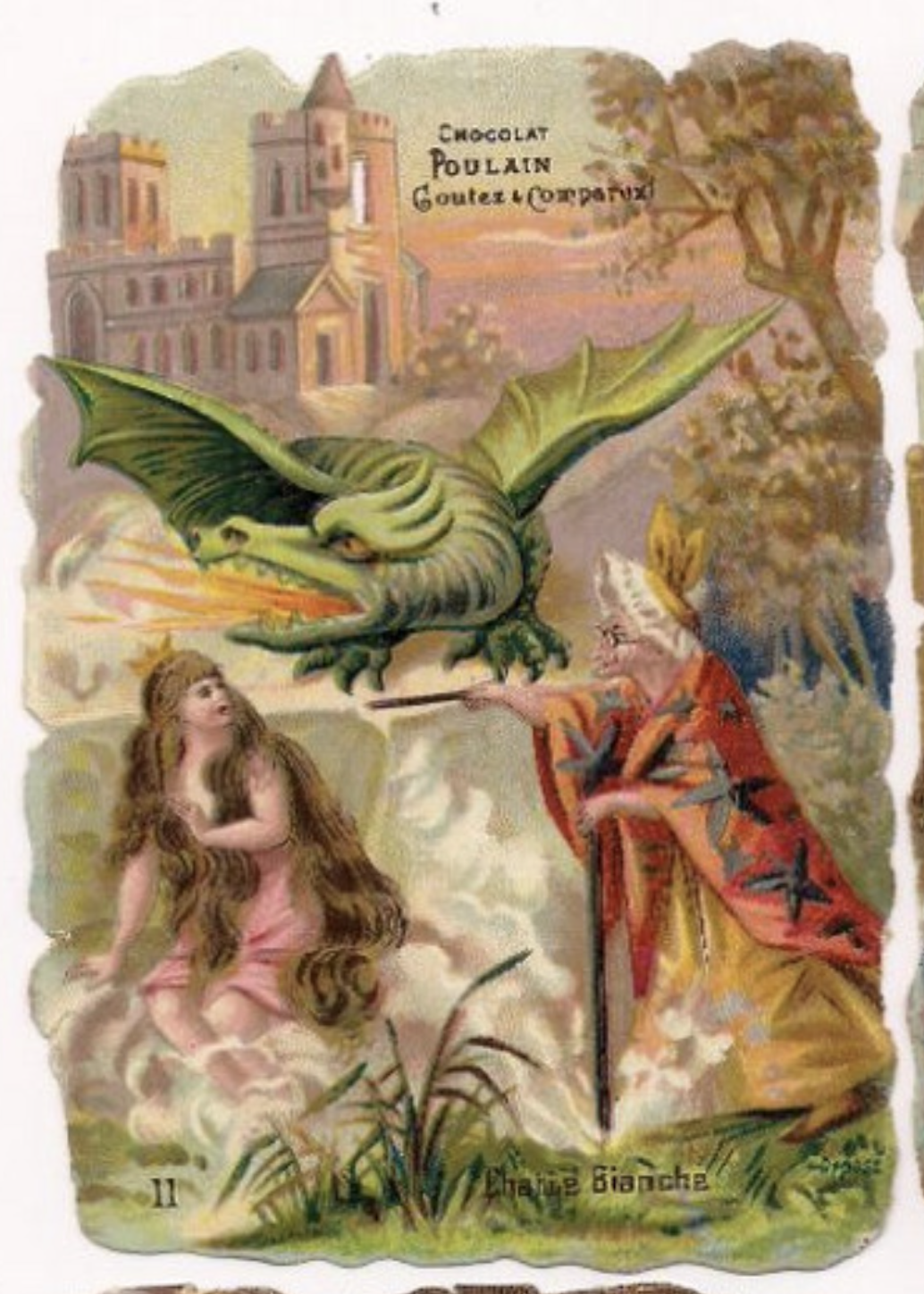 Chocolat Poulain: La Chatte Blanche 11 (image)