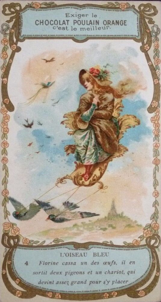 Chocolat Poulain: L'Oiseau bleu 4 (image)