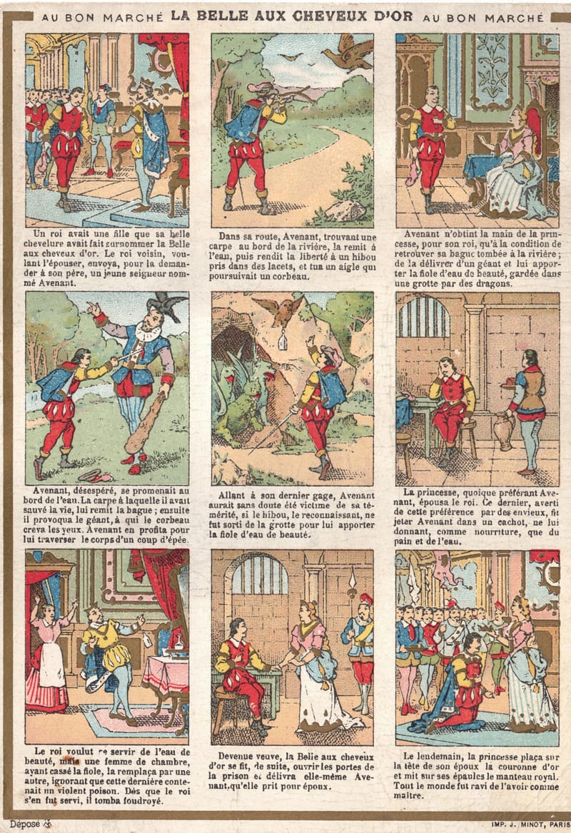 Le Bon Marché: Belle aux cheveux d'or Series 1