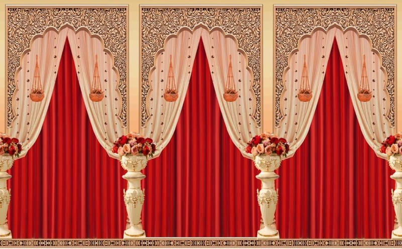 3D Digital Parda Prints