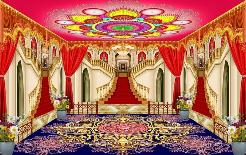 3D Digital Parda Prints