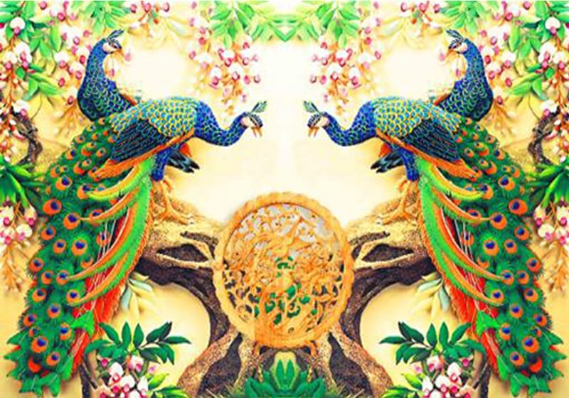 3D Digital Parda Prints